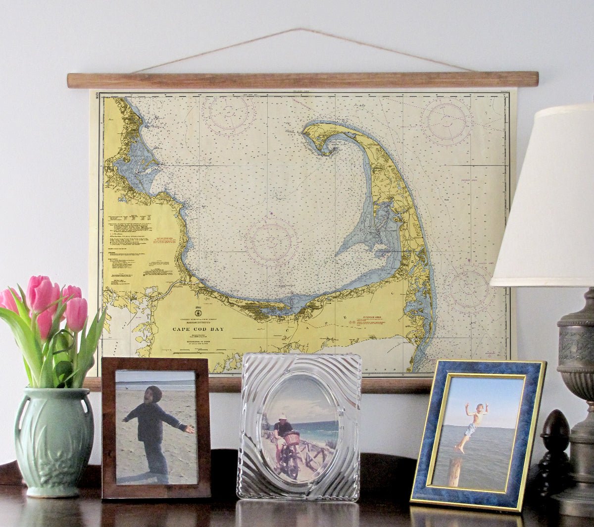 Cape Cod Chart Scroll - Maritime Tribes USAScroll