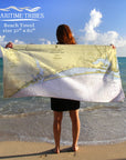Cape Lookout to New River with Cedar Point Quick Dry Towel - Maritime Tribes USATowel