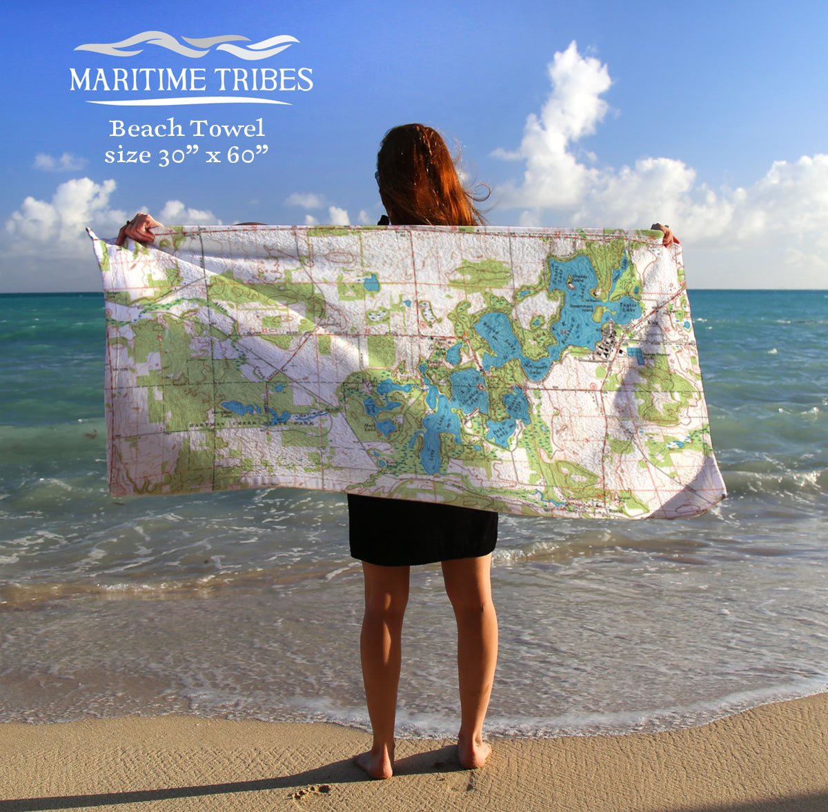Chain O' Lakes Quick Dry Towel - Maritime Tribes USATowel