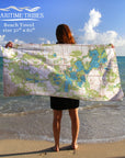 Chain O' Lakes Quick Dry Towel - Maritime Tribes USATowel