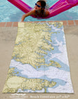 Chesapeake Bay (Irvington) Quick Dry Towel - Maritime Tribes USATowel