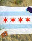 Chicago Flag Blanket - Maritime Tribes USABlanket