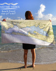 Choctawhatchee Bay (Destin / Fort Walton Beach Area) Quick Dry Towel - Maritime Tribes USATowel