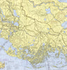 Cocodrie, LA Nautical Chart Shower Curtain - Maritime Tribes USAShower Curtain