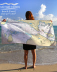 Cross Village, MI "Tip of the Mitt" Quick Dry Towel - Maritime Tribes USATowel