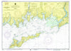 Fishers Island & Fishers Island Sound Chart, 1974 Scroll - Maritime Tribes USAScroll