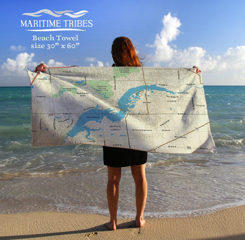 Geist Reservoir Quick Dry Towel - Maritime Tribes USATowel