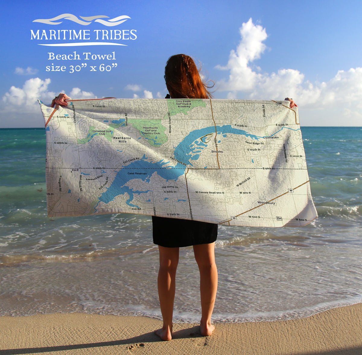 Geist Reservoir Quick Dry Towel - Maritime Tribes USATowel