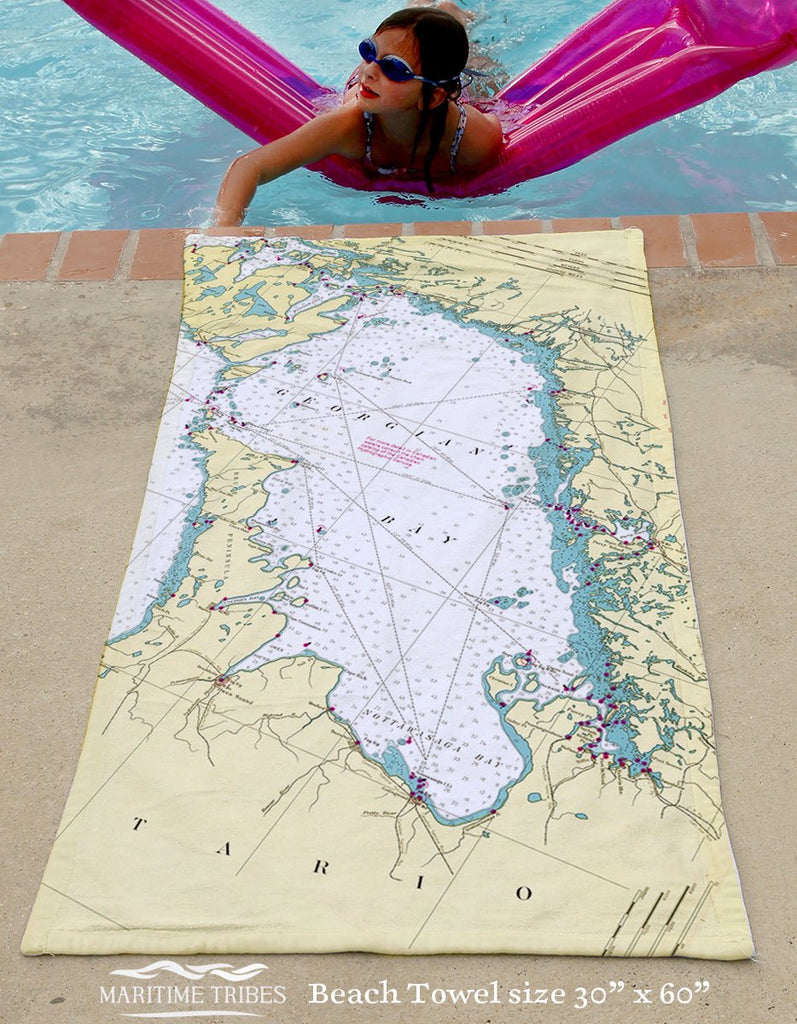 Georgian Bay Quick Dry Towel - Maritime Tribes USATowel