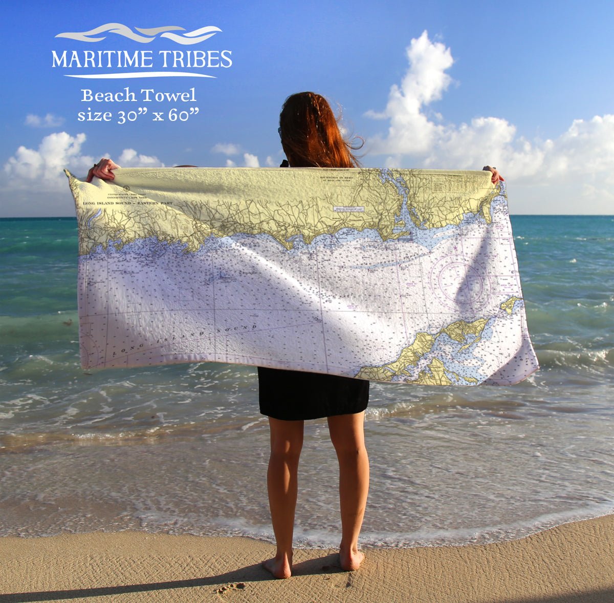 Guilford (Branford to CT River) CT Nautical Chart - Maritime Tribes USATowel