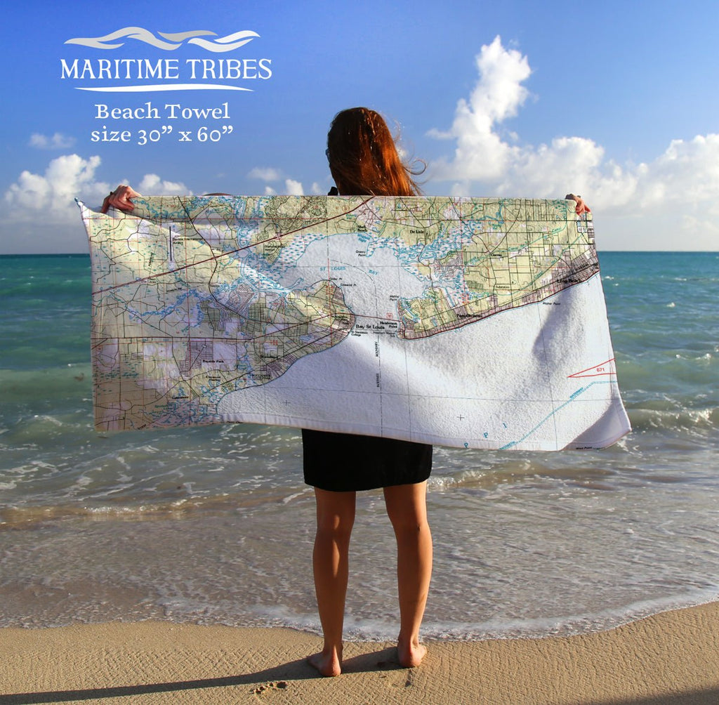 Gulfport Mississippi Quick Dry Towel - Maritime Tribes USATowel