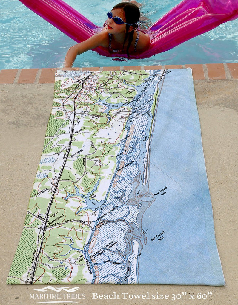 Hampstead, North Carolina Quick Dry Towel - Maritime Tribes USATowel