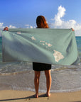 Hawaii Sea Glass Quick Dry Towel - Maritime Tribes USATowel