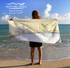 Holden Beach, NC, nautical chart Quick Dry Towel - Maritime Tribes USATowel