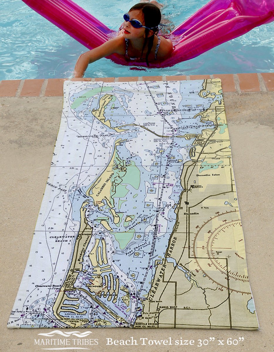 Honeymoon Island Quick Dry Towel - Maritime Tribes USATowel