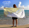 Rowayton, CT Nautical Chart Quick Dry Towel