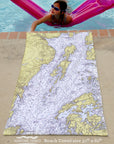 Islesboro, Maine Quick Dry Towel - Maritime Tribes USATowel