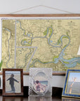 James River Jordan Point to Richmond Scroll - Maritime Tribes USAScroll