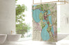 Lake Placid, FL Shower Curtain - Maritime Tribes USAShower Curtain