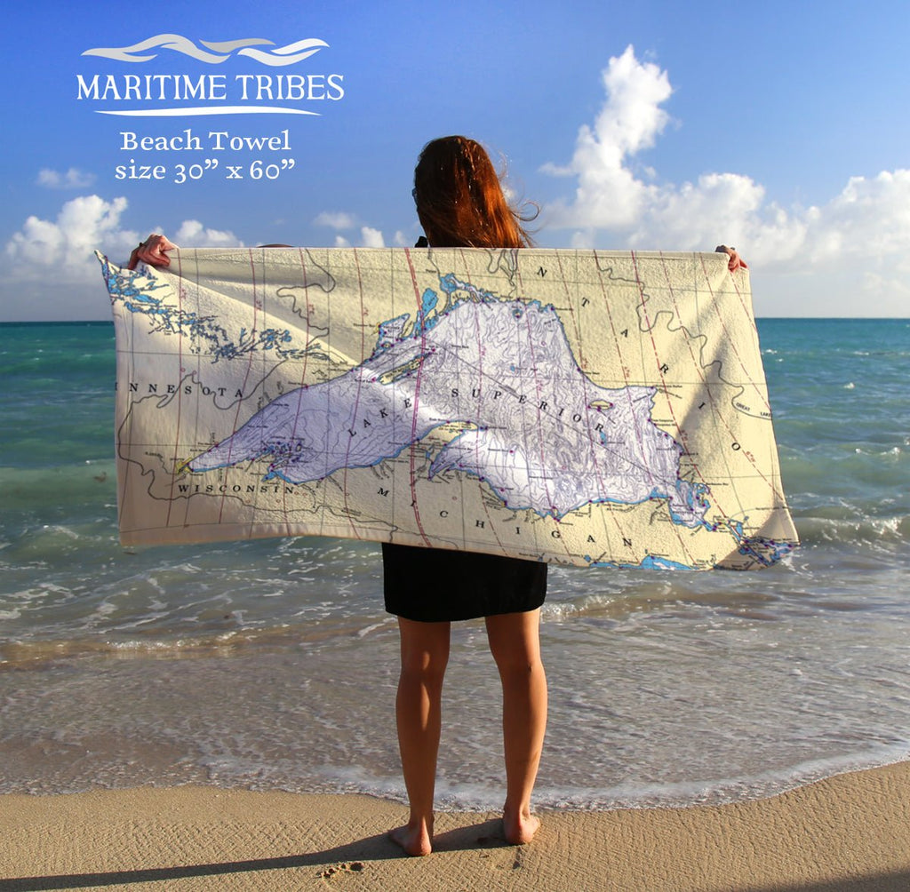 Lake Superior Quick Dry Towel - Maritime Tribes USATowel