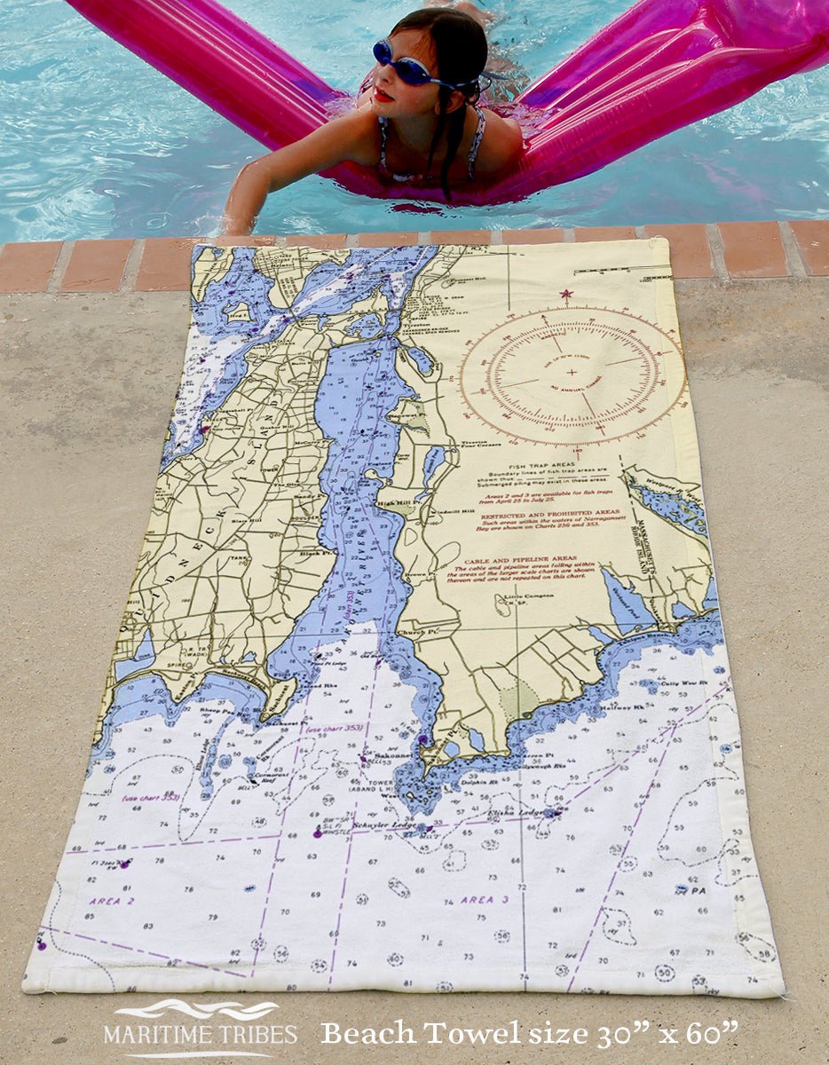 Little Compton Quick Dry Towel - Maritime Tribes USATowel