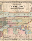Manhattan Vintage Map Scroll - Maritime Tribes USAScroll