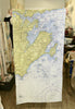Marblehead Nautical Chart - Maritime Tribes USATowel