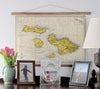 Maui, HI Nautical Chart Scroll - Maritime Tribes USAScroll