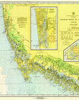 Naples to Marco Island Chart Scroll - Maritime Tribes USAScroll
