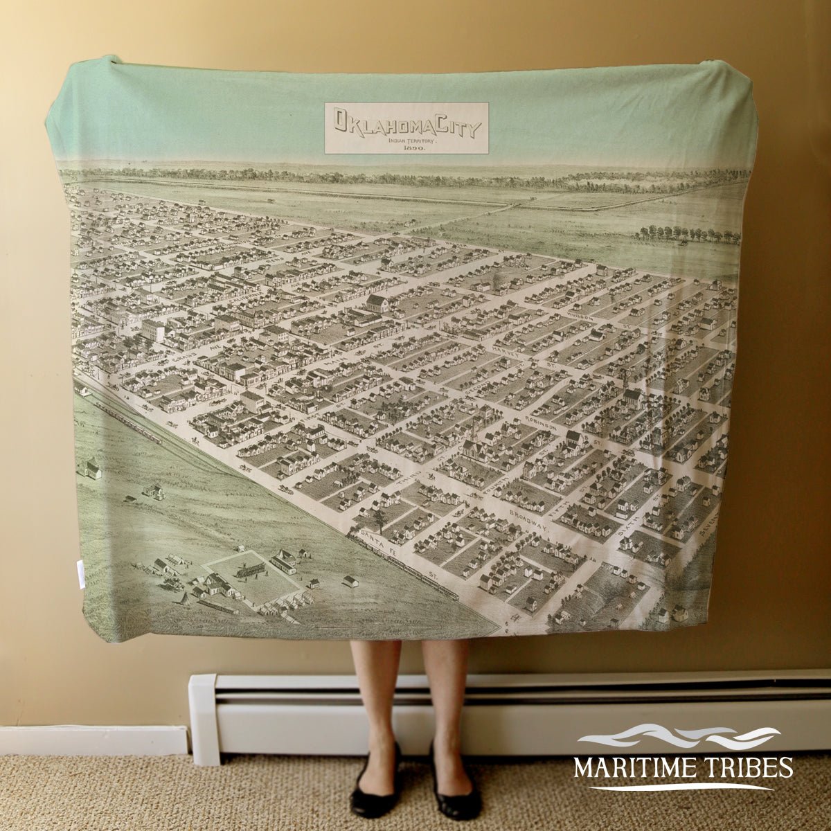 Oklahoma City, OK Blanket - Maritime Tribes USABlanket