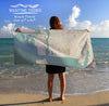 Pascagoula, MS Sea Glass Map Towel - Maritime Tribes USATowel