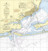 Pensacola, Fl Nautical Chart Shower Curtain - Maritime Tribes USAShower Curtain