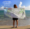 Point Clear Topographical Map - Maritime Tribes USATowel