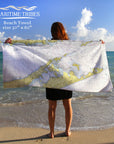 Sag Harbor / End of Long Island Cotton Terry / Fleece Towel - Maritime Tribes USATowel