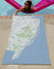 Sandy Hook to Cape May Quick Dry Towel - Maritime Tribes USATowel