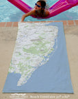 Sandy Hook to Cape May Quick Dry Towel - Maritime Tribes USATowel