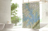 Smith Mountain Lake Topographical Map Shower Curtain - Maritime Tribes USAShower Curtain