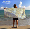 Squam Lake, NH Topo Map Quick Dry Towel - Maritime Tribes USATowel