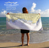 Stony Creek, Thimble Islands CT Nautical Chart Quick Dry Towel - Maritime Tribes USATowel