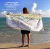 Mackinac Island, MI - Nautical Chart Quick Dry Towel