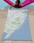 New Jersey Coast Quick Dry Towel