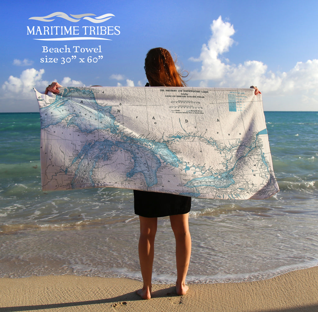 Ontario & Quebec. Quick Dry Towel