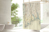 Tiverton to Little Compton Antique Map Shower Curtain - Maritime Tribes USAShower Curtain