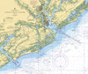 Charleston Chart Shower Curtain