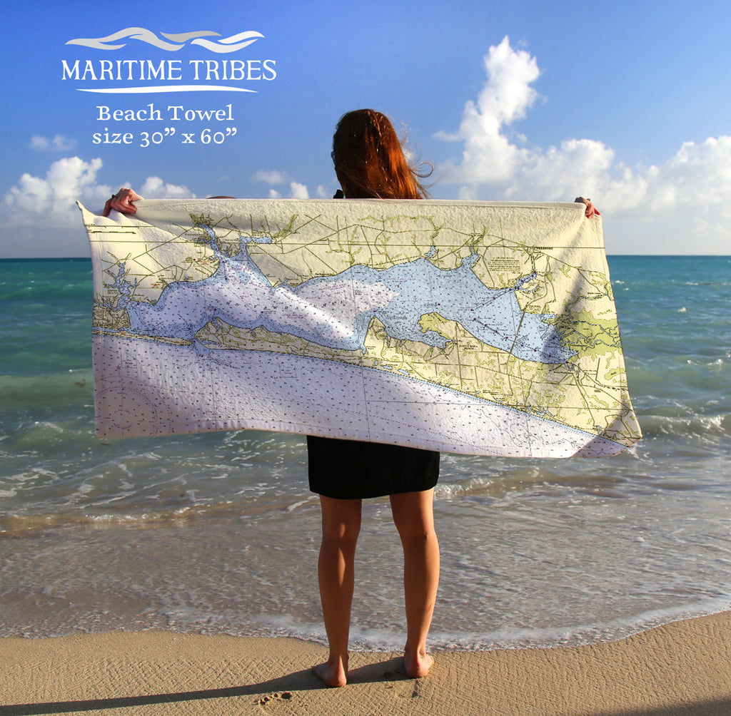 Choctawhatchee Bay (Destin / Fort Walton Beach Area) Quick Dry Towel