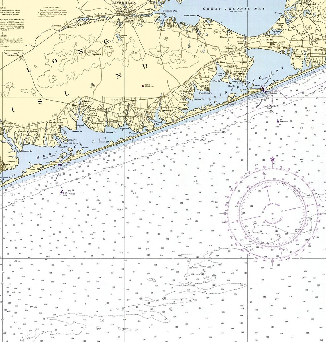 Westhampton, Long Island, NY Shower Curtain - Maritime Tribes USAShower Curtain