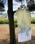 Westport MA, Nautical Chart Quick Dry Towel - Maritime Tribes USATowel