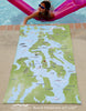 Whidbey Island Celeste Map Quick Dry Towel - Maritime Tribes USATowel