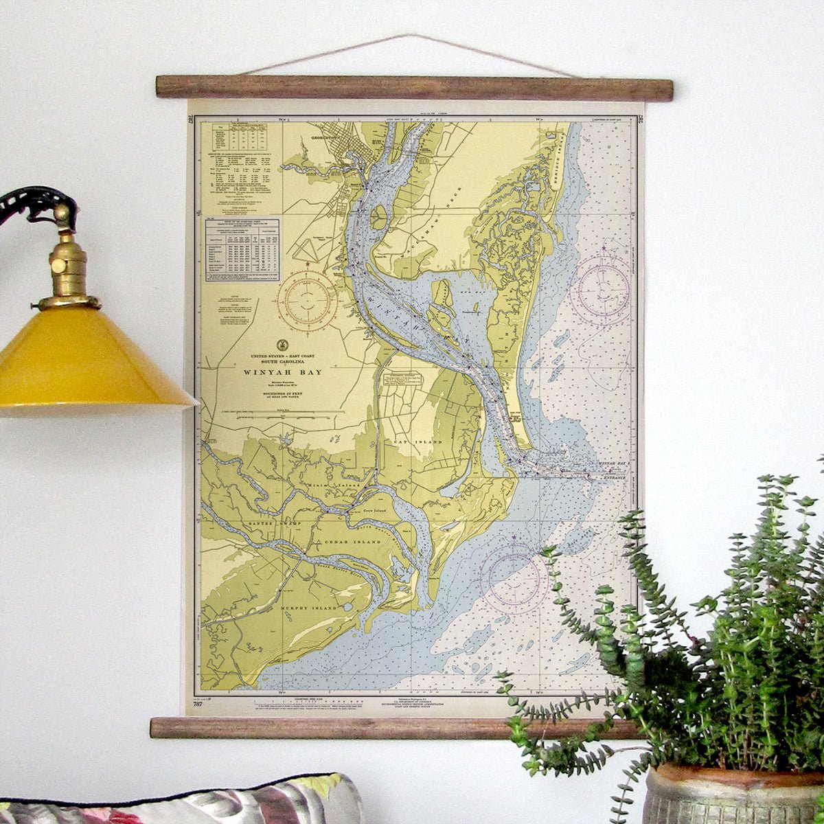 Winyah Bay, SC / Georgetown Scroll - Maritime Tribes USAScroll