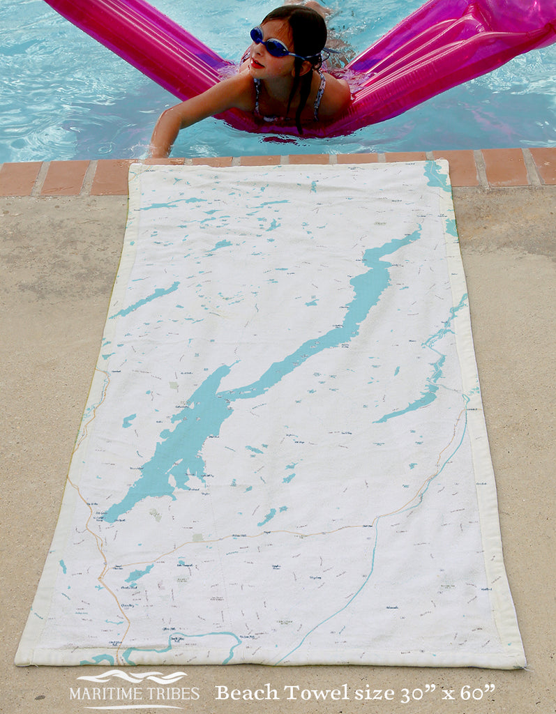 Lake George NY Quick Dry Towel
